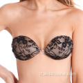 2019 Reggiseno in pizzo siliconico autoadesivo senza spalline